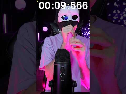 Fall Into An ASMR Coma In Just 10 Seconds #asmr #relax #mouthwhisper #mrblind #tingles