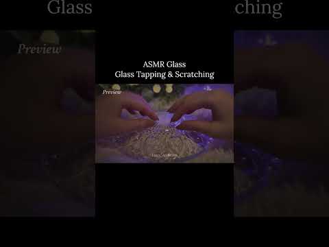 Do you like the sound of glass?💠 #relaxing #triggersforsleep #tingles
