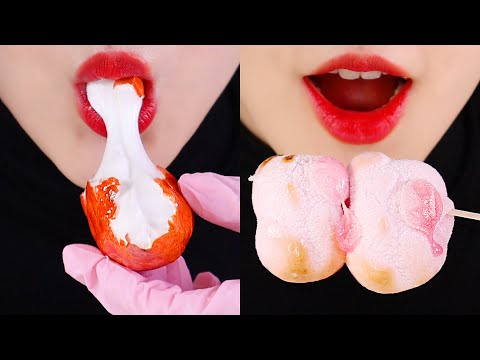 ROASTED MARSHMALLOWS ASMR COMPILATION 😋