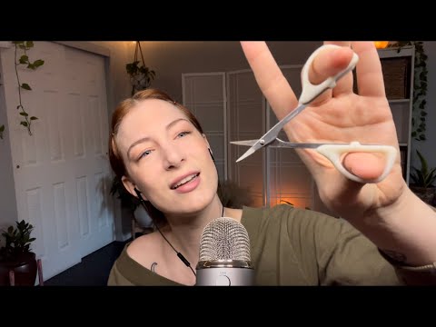 Cutting sounds, mouth sounds, hand movements for sleep