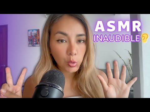 ASMR #Inaudible Puedes adivinar lo que digo? 🤫 | Asmr en Español