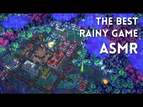One Hour of Rainy Gaming & Whispering ASMR ☔ Against the Storm