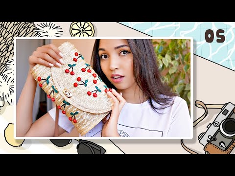 Carnet d'été ASMR 📔 What's in my bag ?