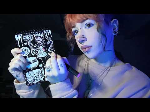 ASMR Color With Me | Marker Sounds, Scratching, Whispering