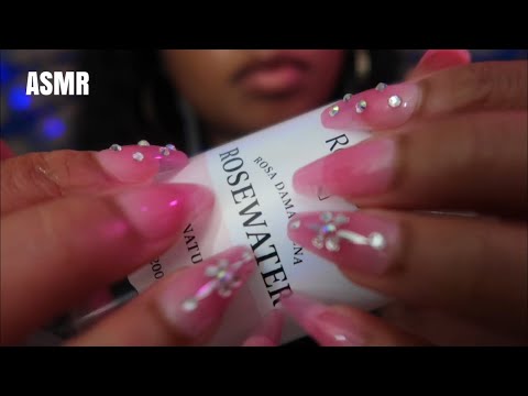 ASMR | Tingly Tapping w/ Long Pink Nails 💅🏽