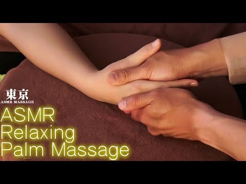 ASMR 手のツボ押しマッサージ | A palm massage that melts away tension