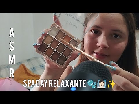 ASMR APLICADO - SPA DAY COM SONS RELAXANTES PARA TER UM SONO PROFUNDO