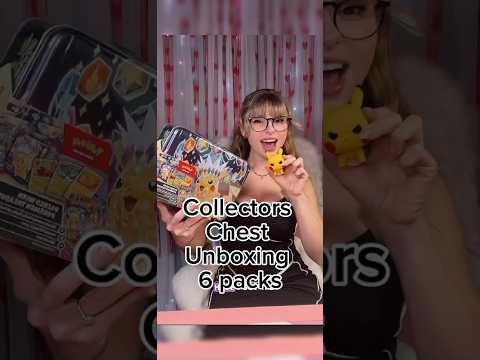 Collectors Chest Pokemon unboxing/ pokemon/ unboxing/ asmr style/