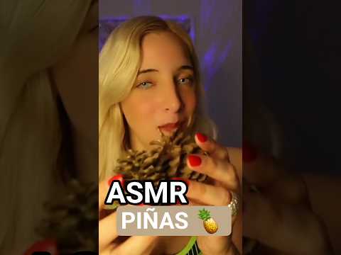 ASMR PIÑAS CREPITANTES 🍍#asmr