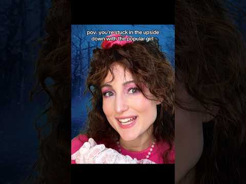 stuck in the upside down with the popular girl #asmr #strangerthings #asmrroleplay
