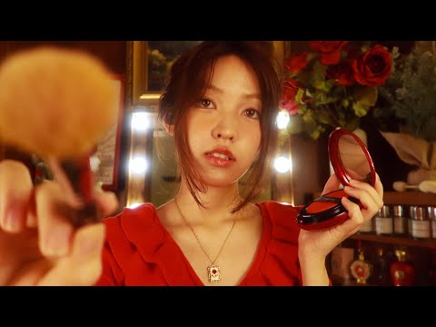 ASMR RP | Sleep as You Get Your Makeup Done at the Studio 💄🎄✨ {layered sounds + music} ft. Dossier