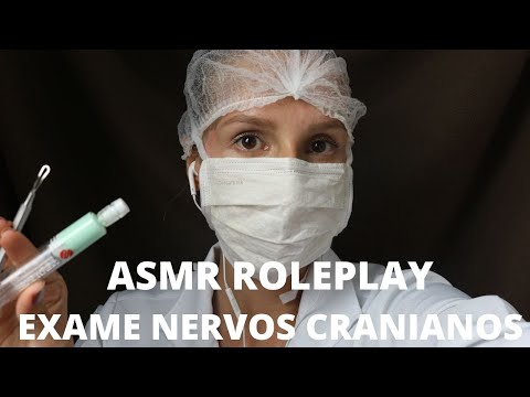 ASMR ROLEPLAY EXAMES DE NERVOS CRANIANOS -  Bruna ASMR