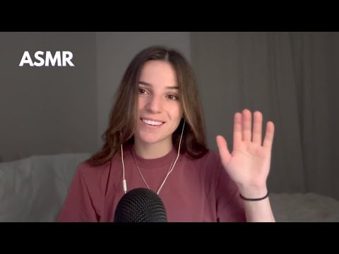 Hand Sounds and Whispered Rambles with Visuals ASMR