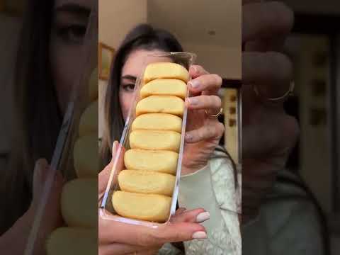 Experimentando comida de Taiwan - Bolinho de melão 🍈 #shorts
