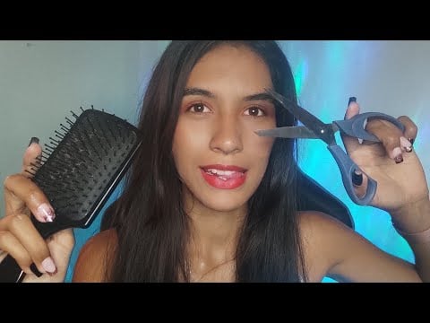 ASMR CORTANDO SEU CABELO EM 5 MINUTOS ( fast and aggressive)