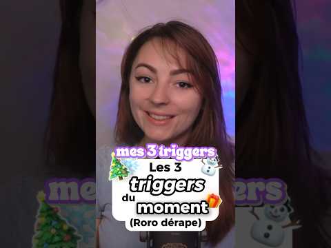 Les 3 Meilleurs Triggers 🏆  #asmr #triggersforsleep