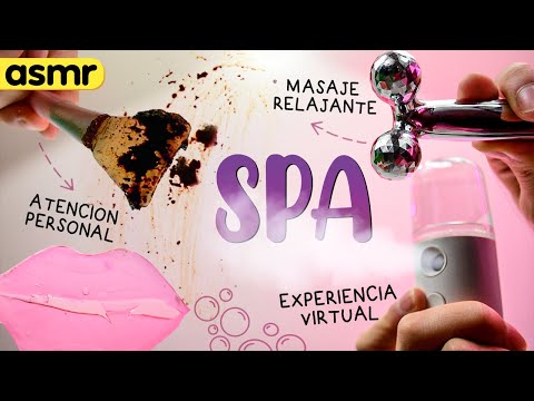 ASMR SPA LIMPIEZA FACIAL *asmr roleplay | ASMR Español | Mol