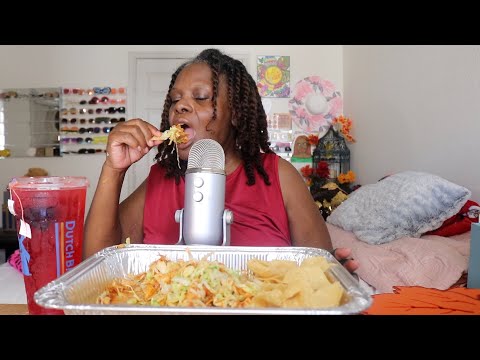 Chicken Tortillas ASMR Eating Sounds