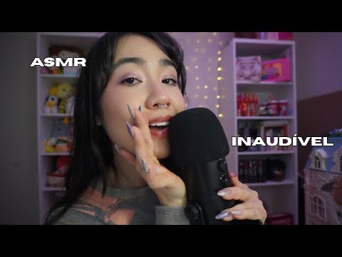 ASMR em INAUDÍVEL (Instruções, Adivinhe a Palavra e Fazendo sua Make)