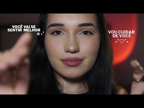 Assista esse ASMR quando se sentir triste e ansioso | Carinho, Atenção Pessoal, Massagem...⭐️✮⋆˙