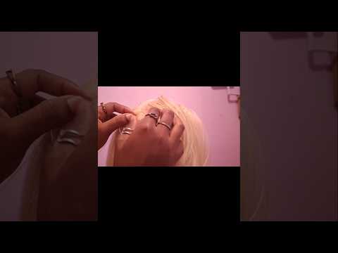 ASMR POV - Tirando seus piolhos (lavando, secando e penteando) #asmr #pov #shortsvideo #shorts