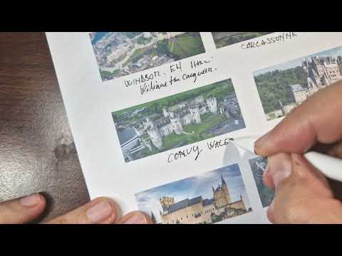 ASMR: The Greatest Strongholds in Medieval Europe 🏰 Impenetrable Fortresses | ASMR history & tracing