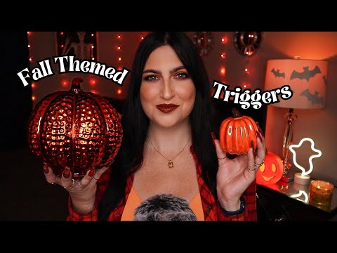 ASMR | Fall Themed Trigger Assortment🍂🍁