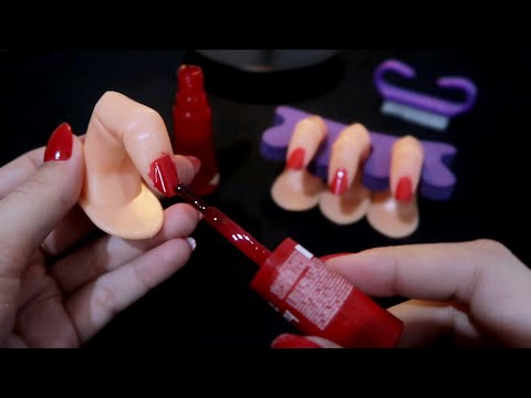 ASMR ROLEPLAY - MANICURE FAZENDO SUAS UNHAS 💅🏻