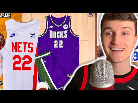 NEW 2023 NBA Jerseys Review 🏀 ( ASMR )