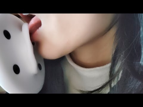 【清影ASMR】纯纯的舔耳带3D环绕~