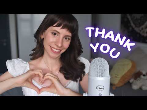 ASMR Answering Your Questions 💚 4k Subscribers Celebration