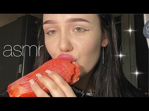 АСМР ИТИНГ СЁМГА 😋 / asmr 💗