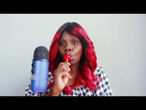 Cherry Pop Treat ASMR Eating Sounds