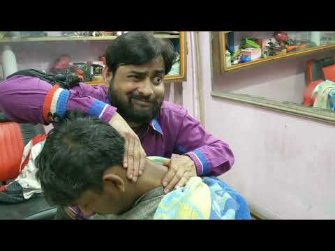 Magical hands Head & Upper body massage with Neck cracking | Tapping & Tingles by biswajit barber