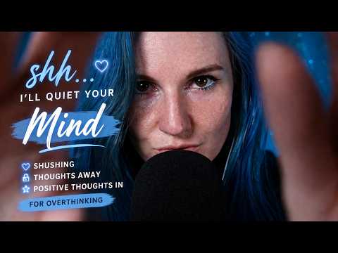 Can’t Stop Thinking? 😵‍💫 ASMR Shushing + Personal Attention