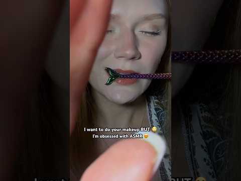 Mermaid brush ASMR🤤#beepowerasmr#mouthsounds#asmr