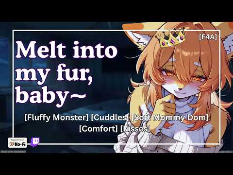 Fluffy Closet Monster Comes To Cuddle You [ASMR Roleplay] [Soft Mommy Dom] [Pampering] 