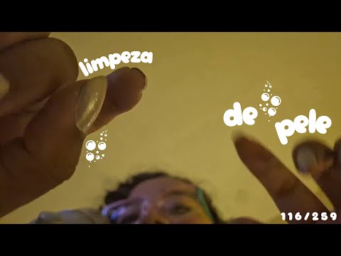 ASMR LIMPEZA DE PELE PARA RELAXAR PROFUNDAMENTE 🤩💖
