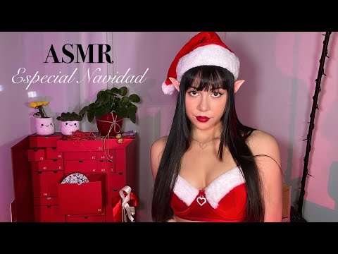 ASMR ROLEPLAY de NAVIDAD 🎁 Entrevista para ser un ELFO de Papá Noel🎄