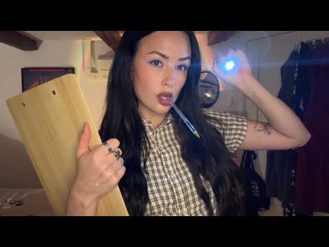 THE TINGLIEST CRANIAL NERVE EXAM 🧠 | FAST & AGGRESSIVE ASMR