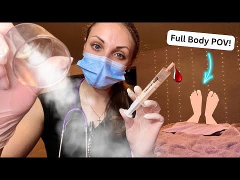 ASMR Anesthesiologist Roleplay! (Full Body POV) ￼❤️