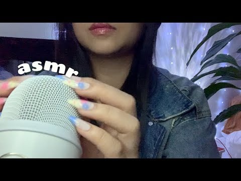 asmr | fast and semi aggressive BARE MIC SCRATCHING ONLY (no cover)