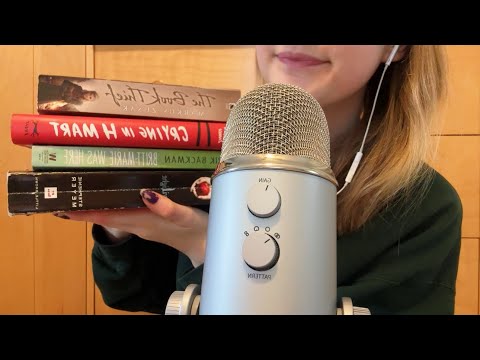 ASMR Book Haul 📚 (Tapping, Tracing, Scratching)