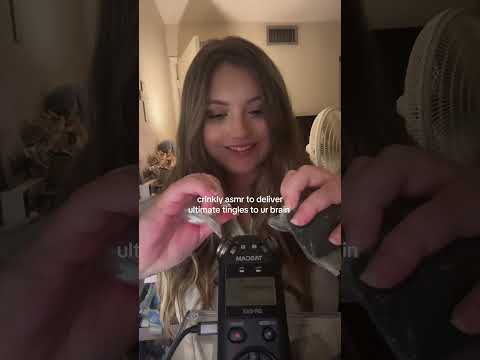 INTENSE CRINKLY SOUNDS ASMR #asmr #asmrcrinklesounds #asmrcrinkles #asmrtriggers #asmrsounds