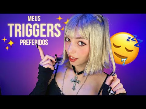 ASMR meus triggers preferidos (os mais satisfatórios)