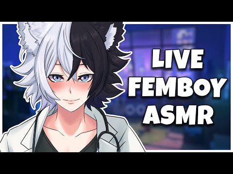 🤍 Live 3DIO ASMR | Femboy Whispers By The Fireplace For Cozy Relaxation 🔥 🤍