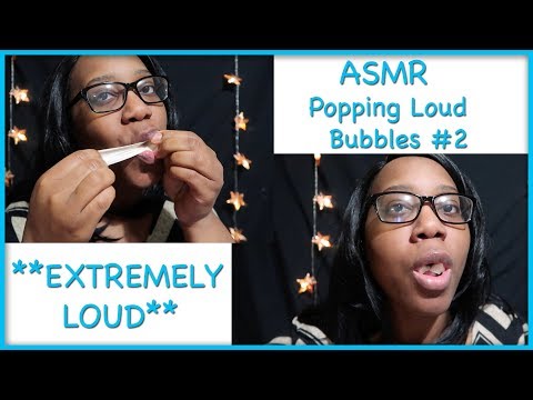 ASMR | **LOUD** BUBBLE GUM POPPING SOUND