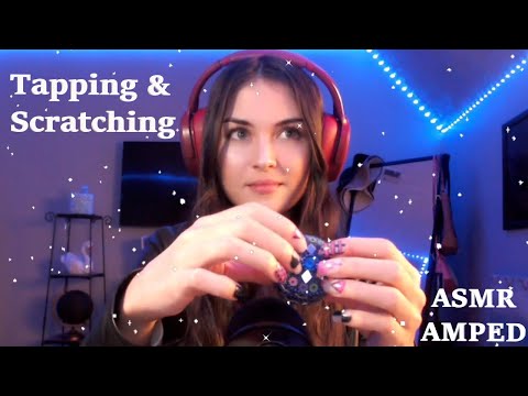 ASMR [Tapping & Scratching] | No Talking