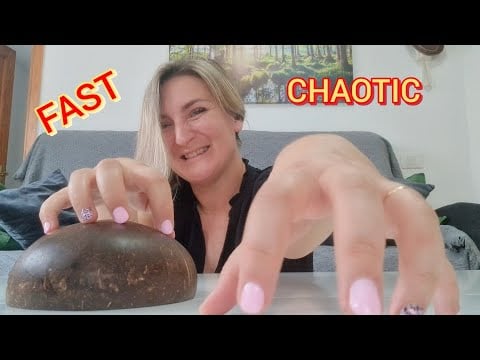 ASMR FAST & AGGRESSIVE Scratching + Tapping for Tingles #asmr #relax