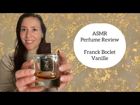 ASMR Perfume Review - Franck Boclet Vanille - Vanilla, Citrus, Spicy, Sweet, Caramel